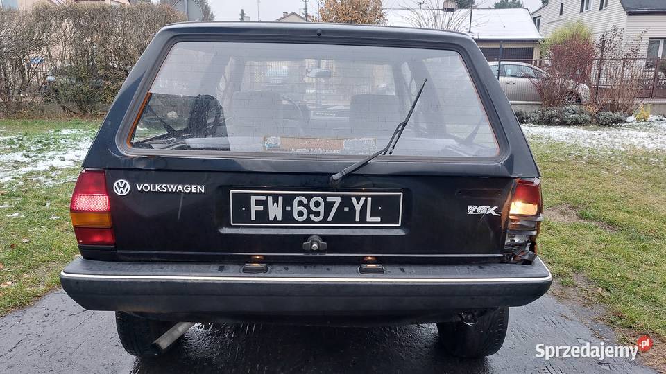 Volkswagen polo fox 1986 10 kombi beż korozji