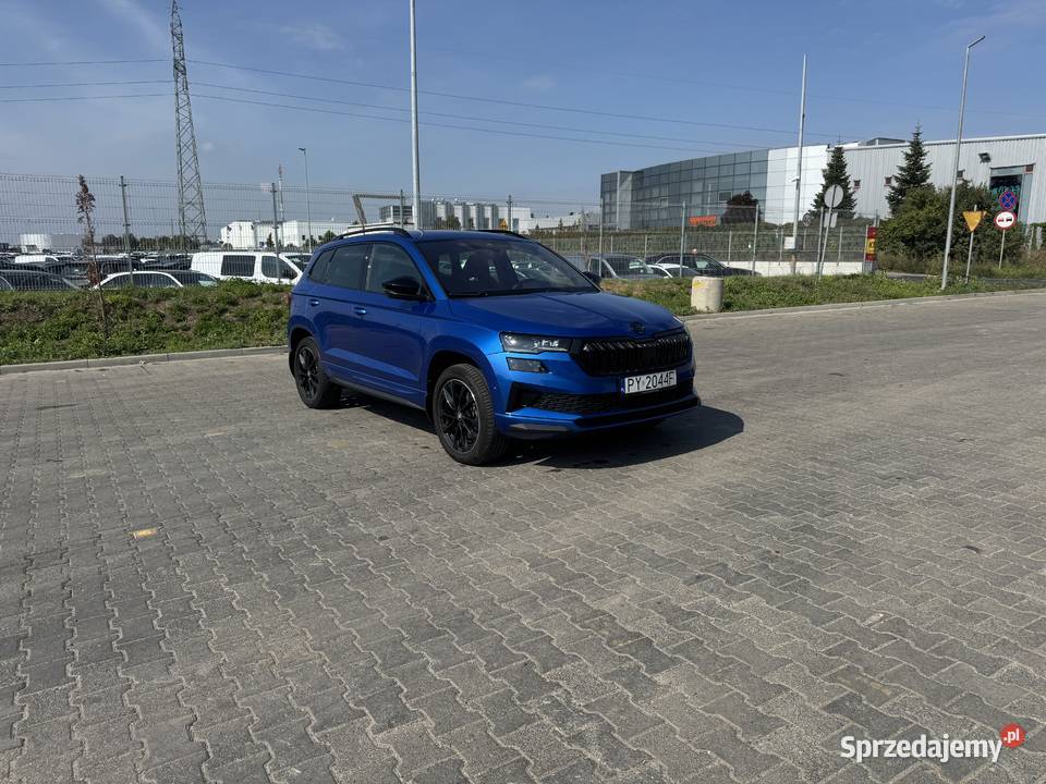 Skoda Karoq Sportline 20 TSI 190 4x4 salon 1 wł Poznań