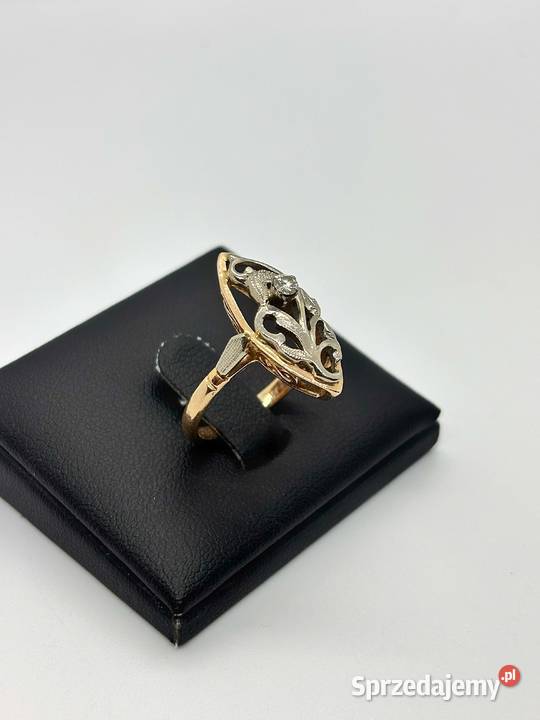 Złoty pierścionek pr 583 480g Rozmiar 14 z warmińsko-mazurskie sprzedam