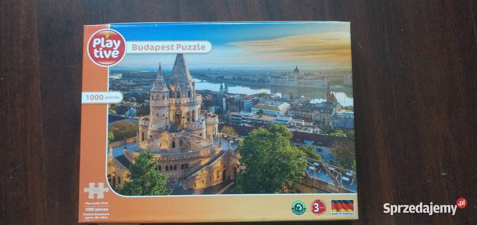 Puzzle ułożone 1000 elementów Piekary Śląskie