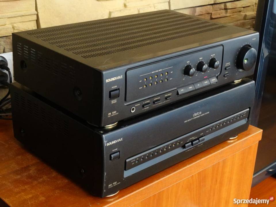 Wzmacniacz Soundwave PA700 i MA700 mocny 500 wat Jasło