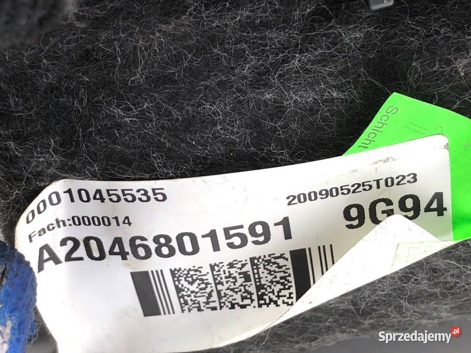 SCHOWEK PASAŻERA MERCEDES X204 SUV 0815 osobowe podkarpackie sprzedam