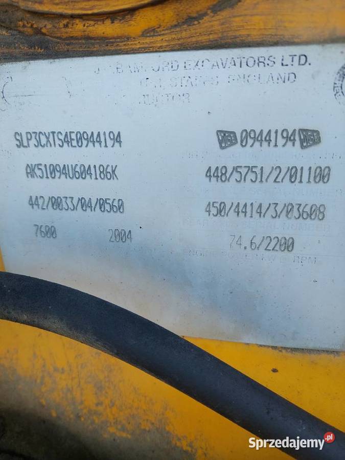 Koparko Łdowarka JCB 3CX Contractor