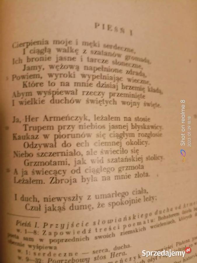 Król Duch ostatnie dzieło Słowackiego książki Warszawa
