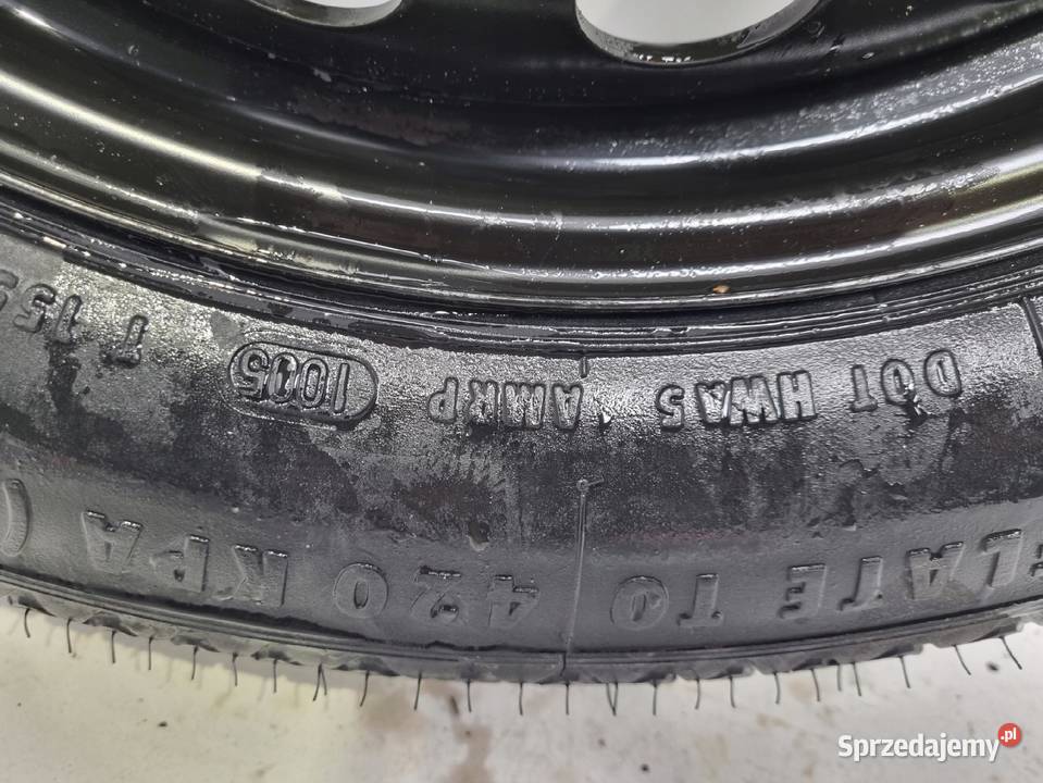 KOŁO DOJAZDOWE Mercedes W211 C219 15570 R17 Samochodowe lubelskie Chełm