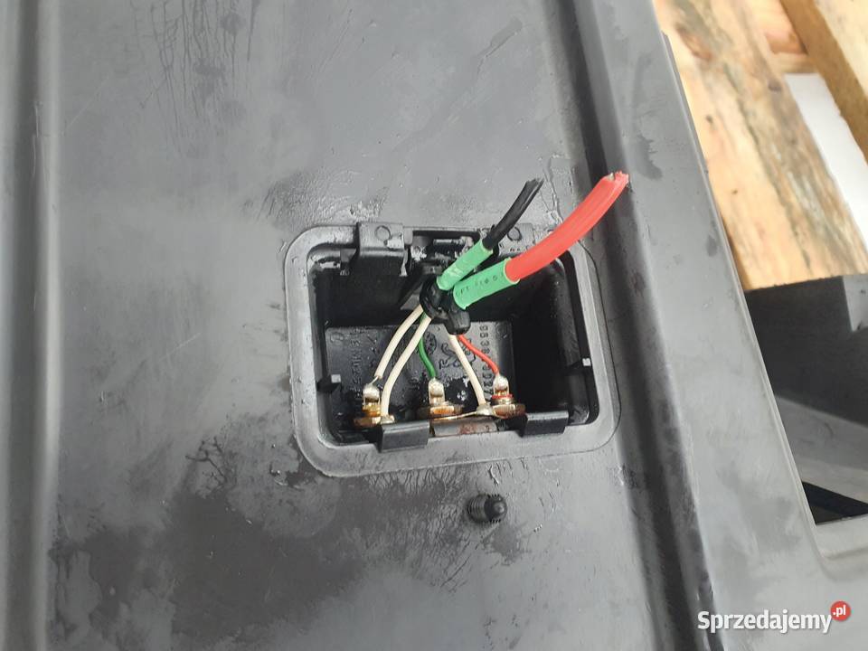 Lancia Phedra SCHOWEK PASAŻERA CZARNY DREWNO Wyposażenie wnętrza Rudka