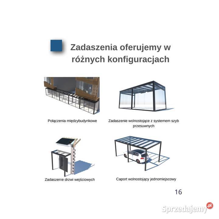 Zadaszenie Tarasu Pergole Aluminium Poliwęglan Bielsko-Biała