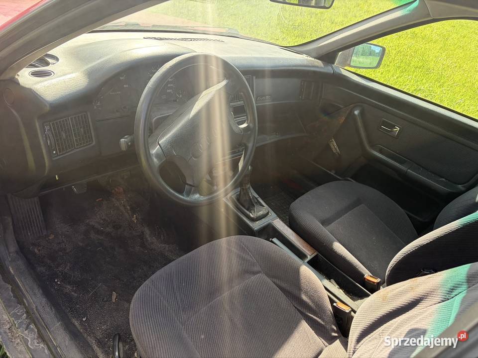 Audi 80 b4 19 tdi klima welurowa tapicerka Borzechowo