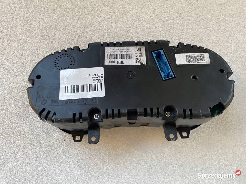 LICZNIK ZEGARY SEAT IBIZA IV 14 6J0920800L Warszawa