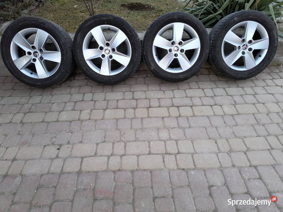 Alufelgi z oponami koda Audi Volkswagen Zarszyn sprzedam