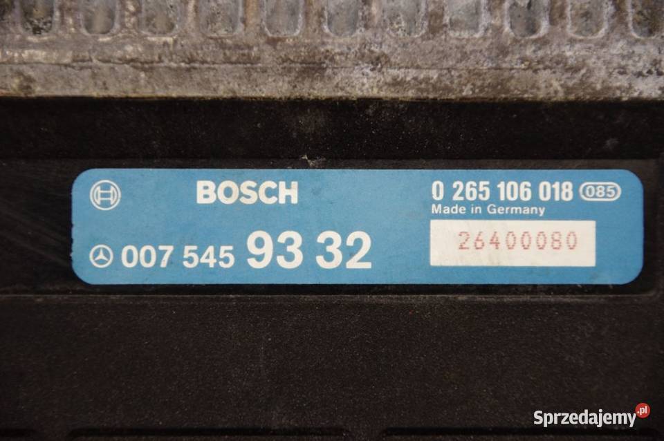 KOMPUTER SILNIKA ECU MERCEDESBENZ SL 500 R129 Części samochodowe Lipno