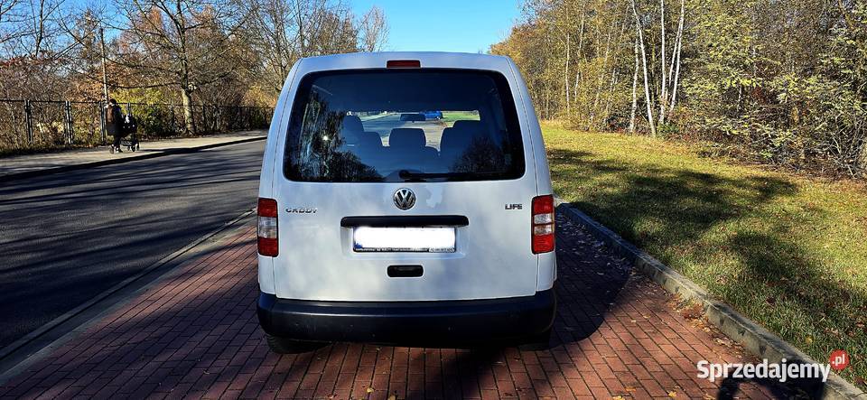 VW Caddy 20 MPI 110gaz LPG bezwypadkowy ABS śląskie Czeladź