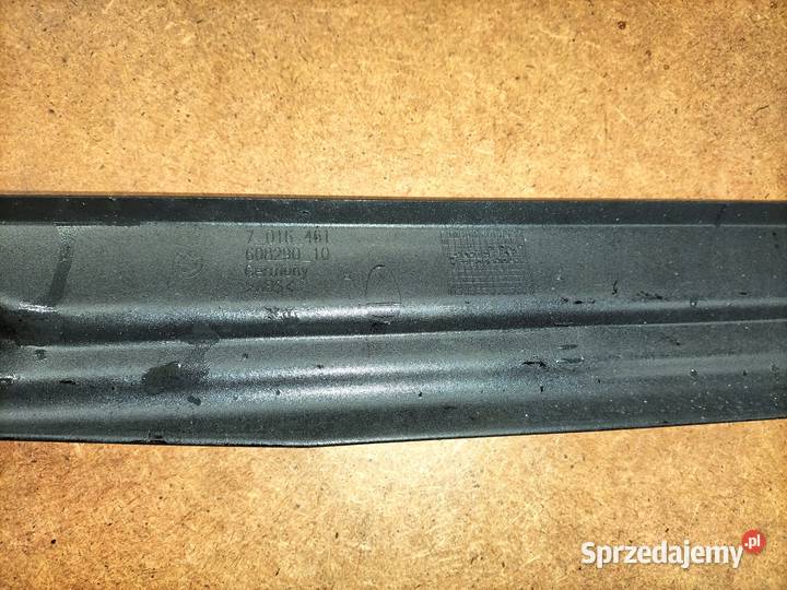 Listwa górna szyny fotela kierowcy progu BMW E65 osobowe Poręba