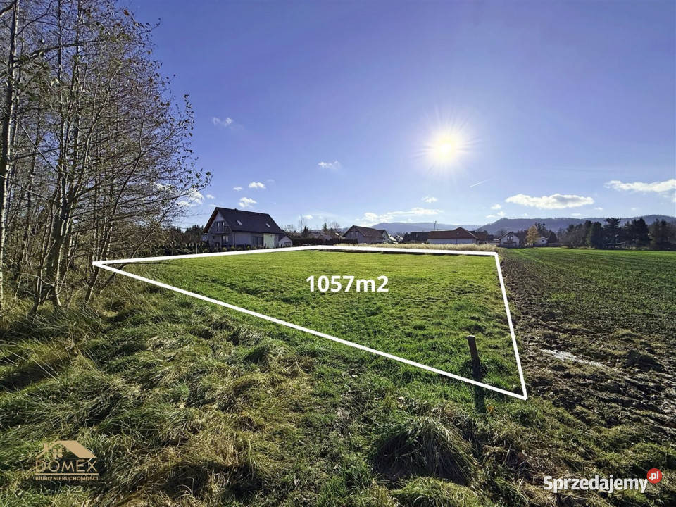 Działka na sprzedaż Jaworze 1057m2 326zł/m2