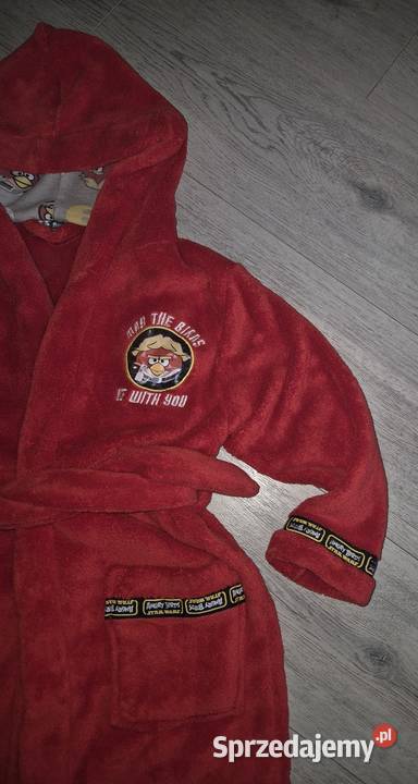 Szlafrok szlafroczek Angry Birds plus maskotki Łódź sprzedam
