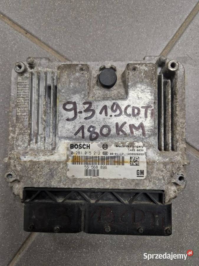 KOMPUTER ECU SAAB 93 19 TTiD 55568896 0281015212 Tomaszów Lubelski