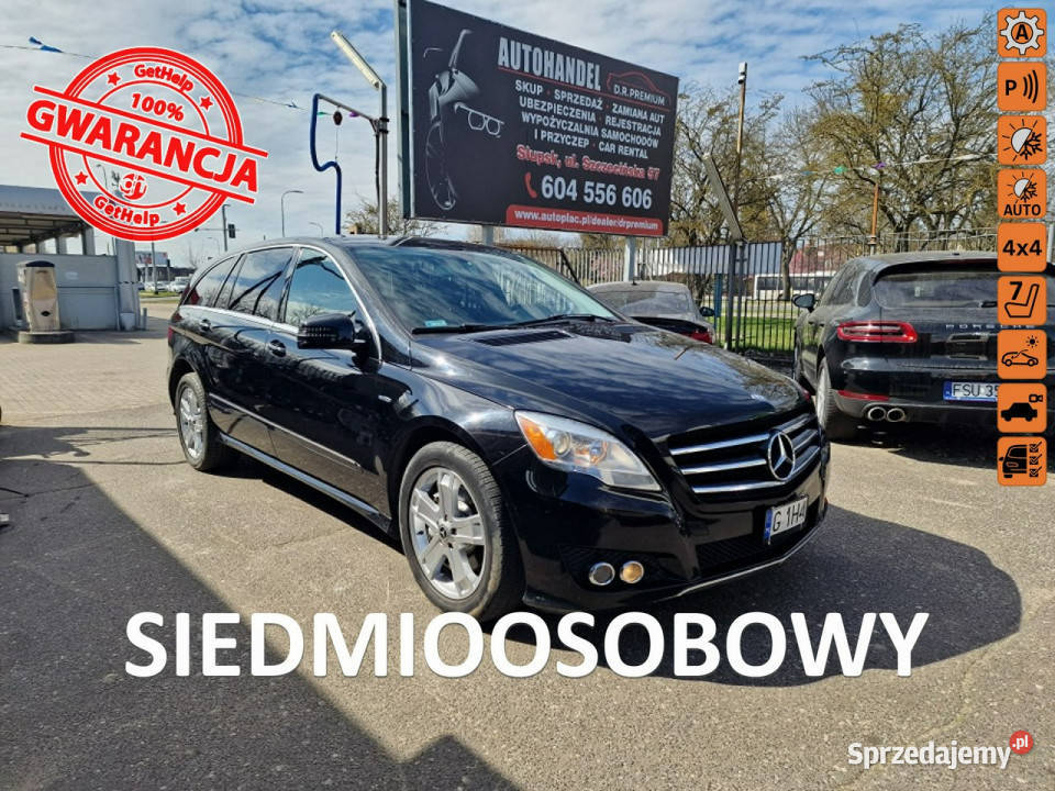 Mercedes R 350 30 CDI 265 Long 4 Matic Automat ABS Mercedes-Benz Słupsk