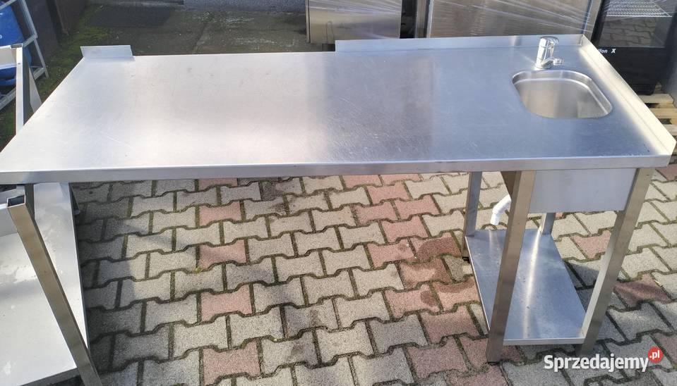 Zlew gastronomiczny 1komorowy 172x70x90 Słupia Kapitulna