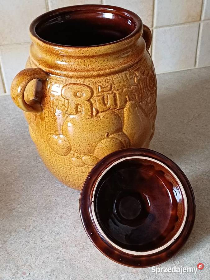 vintage ceramiczny garnek małopolskie Nowy Targ