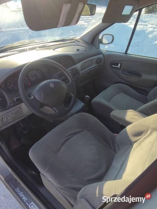 Renault Scenic 19dci 2002r warmińsko-mazurskie Koszajny