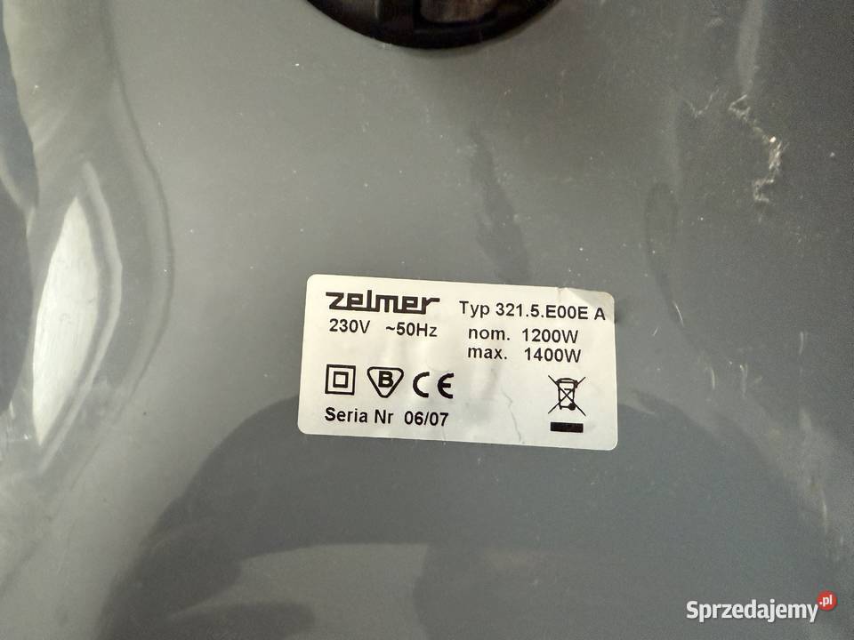 odkurzacz Zelmer czerwony 1400W Warszawa