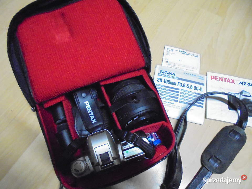 Pentax MZ50 Lustrzanka stan kolekcjonerski z Warszawa
