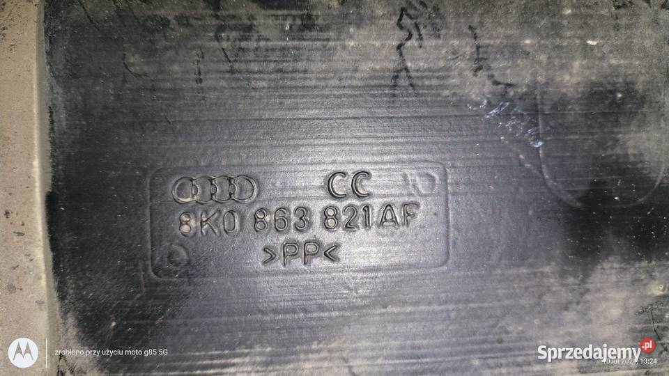 Osłona pod silnik i skrzynię biegów A4 B8 A5 8t Lubin