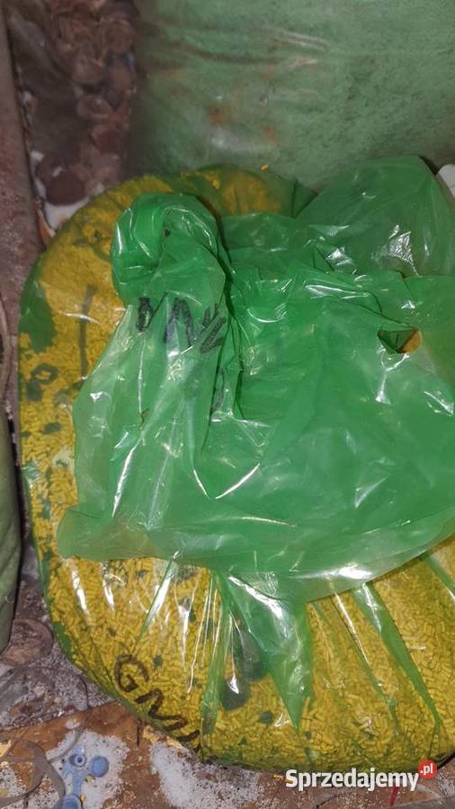 Plastikowe małe rurki cząstki polietylen worek Warszawa