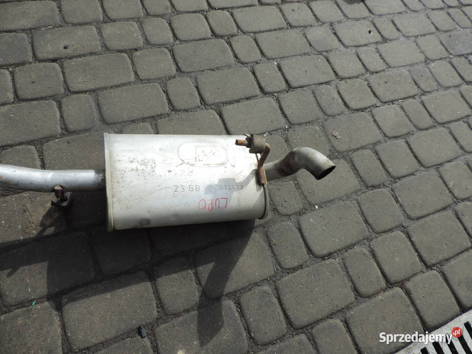 TŁUMIK KOŃCOWY WYDECH SEAT AROSA VW VOLKSWAGEN Rok produkcji 2000 Nowy Sącz