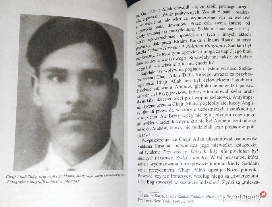 Saddam Husajn Galeria tyranów XX w Rebecca Chełm