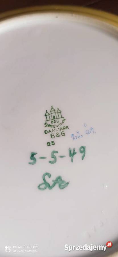 Patera z bratkami BG KjbenhavnDanmark 191547 r Gdańsk