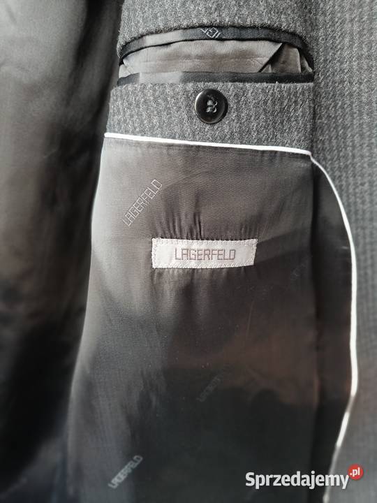 Karl Lagerfeld Płaszcz Męski WEŁNA XXXL 58 Warszawa