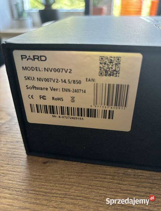 Nowosc Nasadka noktowizyjna Pard NV 007V2 940nm Sporty strzeleckie i myślistwo