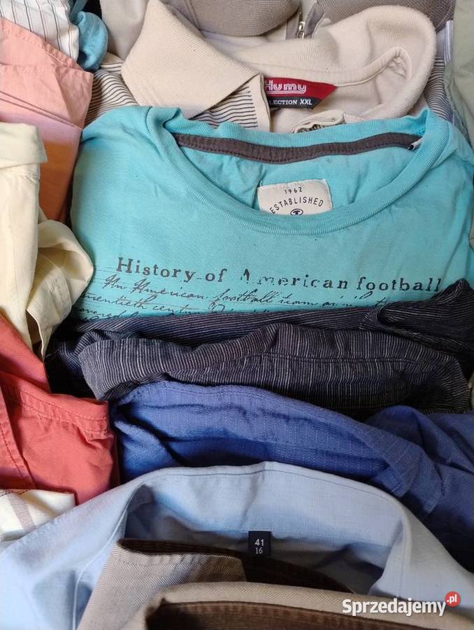 Paka ubrań męskich lubuskie