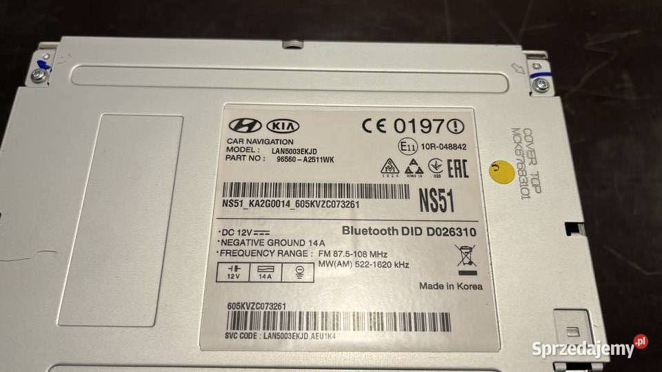 RADIO NAWIGACJA KIA CEED II 1517 LIFT Nur