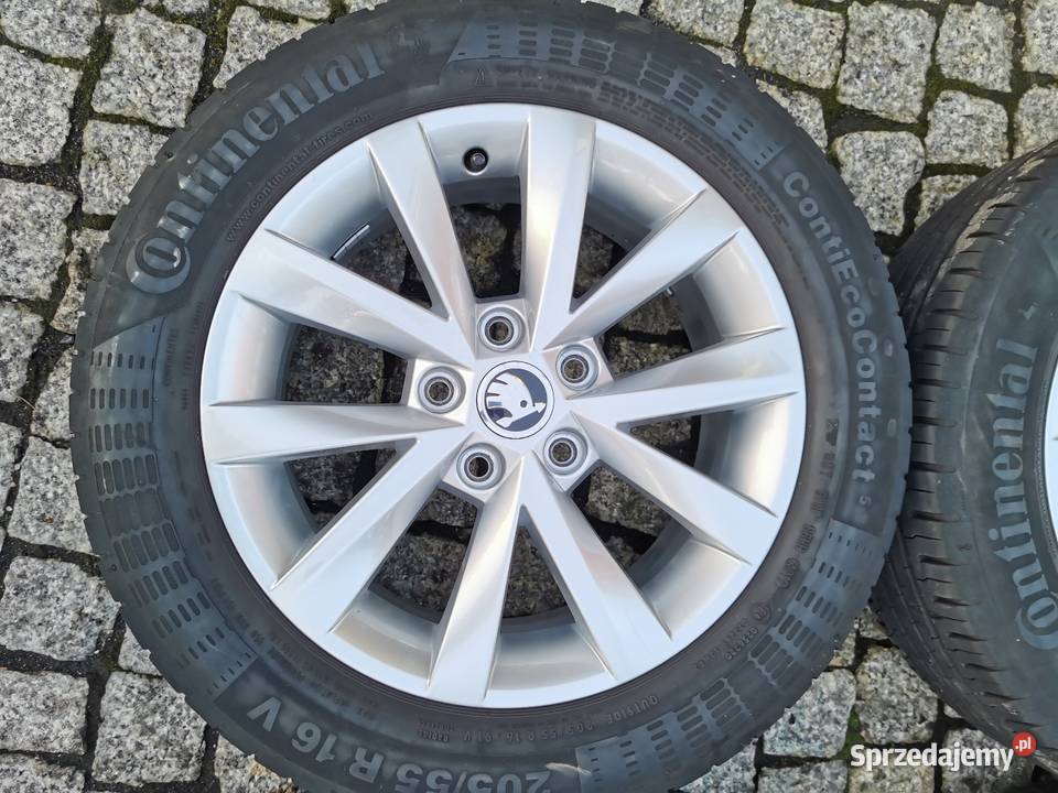 Koła 20555 16 Skoda 5x112 Octavia Letnie ET46 Łęknica
