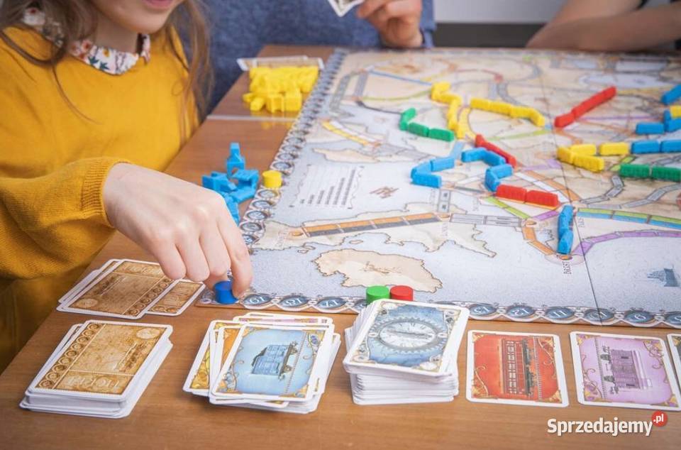 GRA PLANSZOWA WSIĄŚĆ DO POCIĄGU EUROPA REBEL Gdańsk