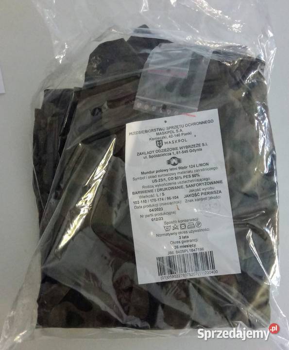 Mundur Polowy Letni Rozmiar 170 174 LS Żary