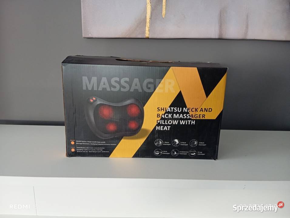 Masażer karku i pleców Shiatsu z funkcją dolnośląskie Olszyna