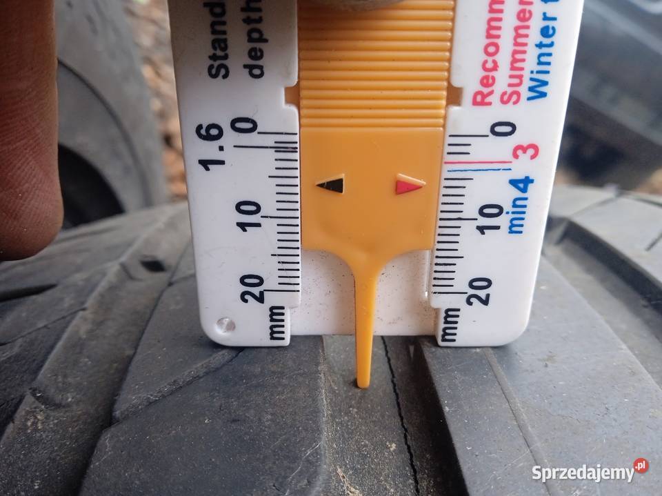 2 opony Continental 24545r19w 5 mm 17 lato Złotoryja