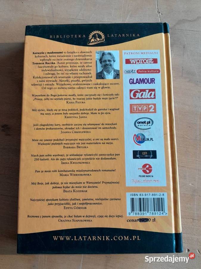 Książka Tomasz Raczek Karuzela z Madonnami śląskie Dąbrowa Górnicza