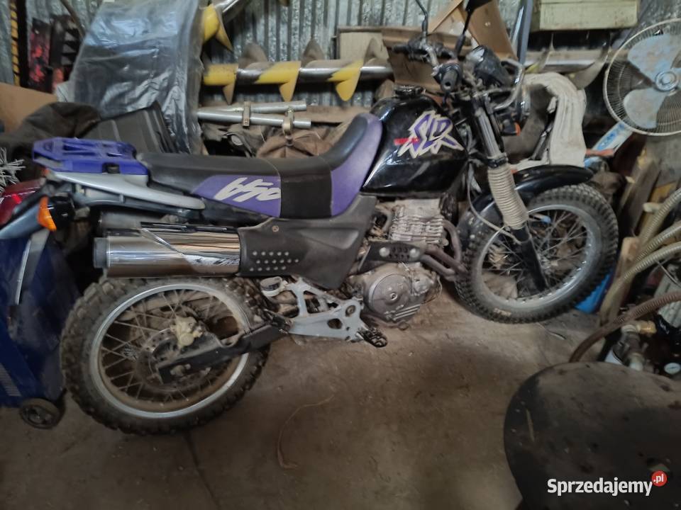 Honda SLR 650 enduro Rok produkcji 1999 lubelskie