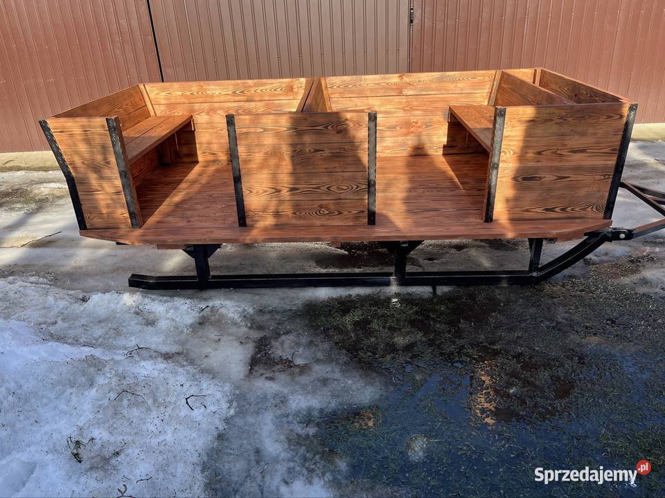 Sanie kuligowe 12osobowe PREMIUMmahoń do quada Tarnogóra sprzedam