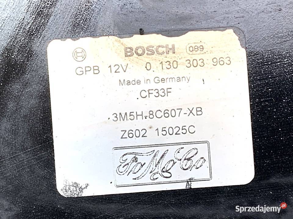 WENTYLATOR CHŁODNICY MAZDA 3 16 109 1137328148 Części samochodowe