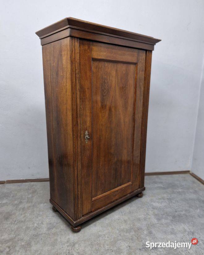 Wyjątkowa Dębowa Szafa Biedermeier 9 AntykiMarki Marki