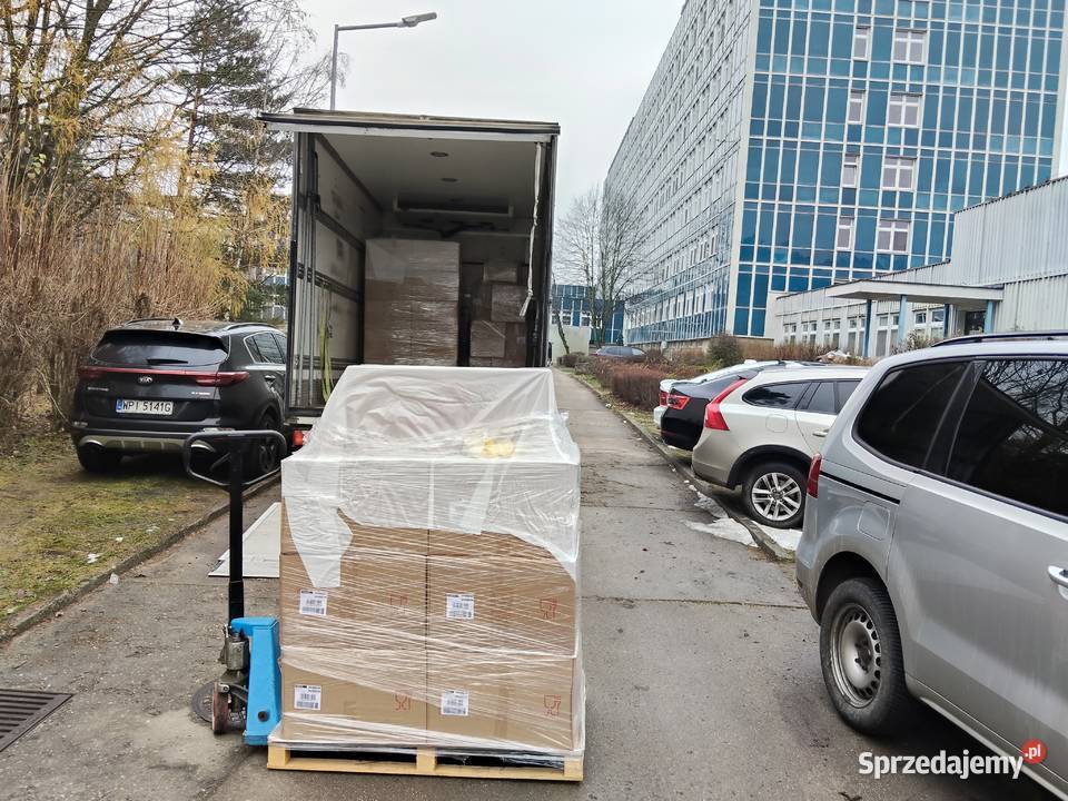 Usługi transportowe Buk Przewóz rzeczy palet Luboń