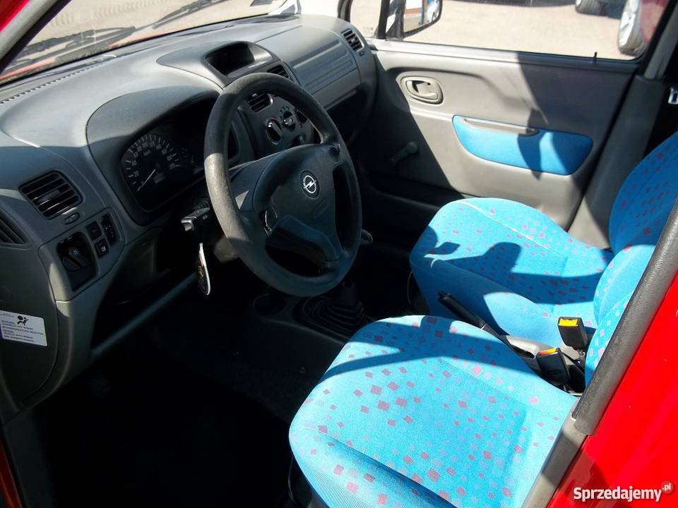 Opel Agila A czerwony manualna Agila sprzedam