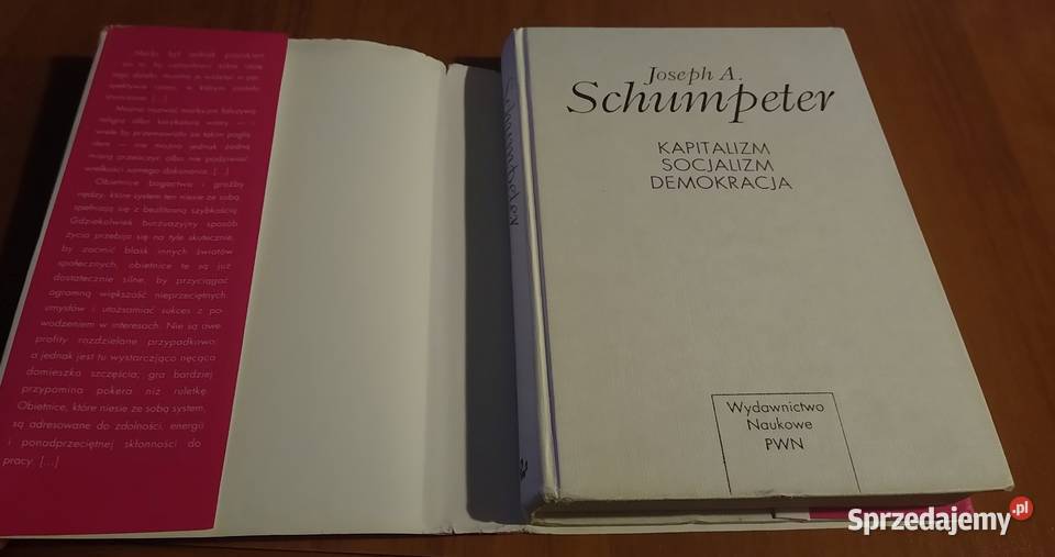 Kapitalizm Socjalizm Demokracja Joseph A Gdańsk