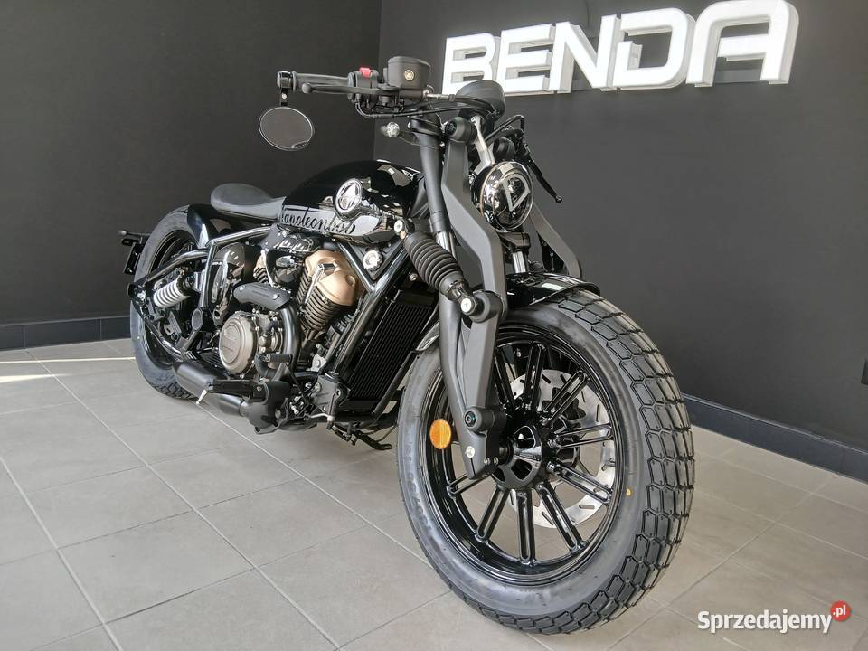 Motocykl Benda Napoleon Bob 125 phantom black czarny Nowy Sącz sprzedam