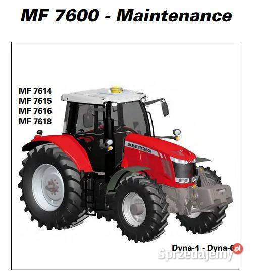 MF 7614 7615 7616 7618 instrukcja obsługi motoryzacja, transport Kielce sprzedam